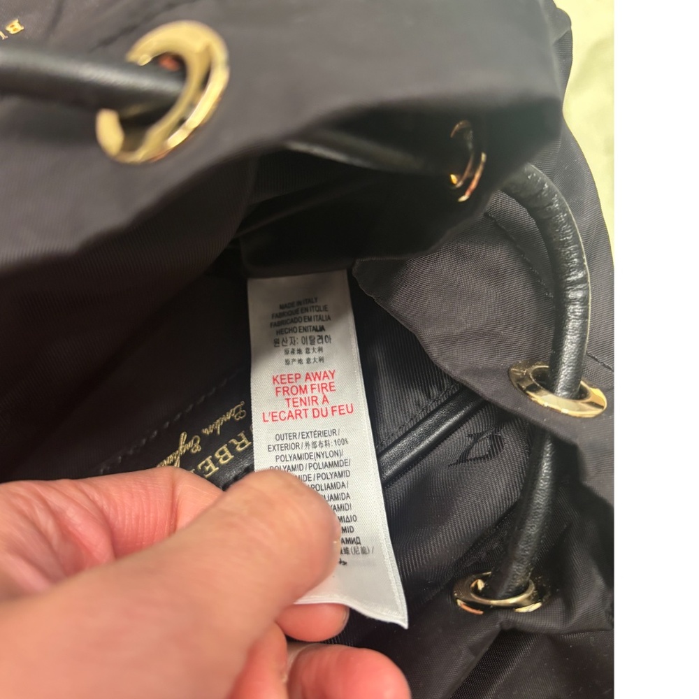 BURBERRY-Nylon Backpack - Picture 2 of 10